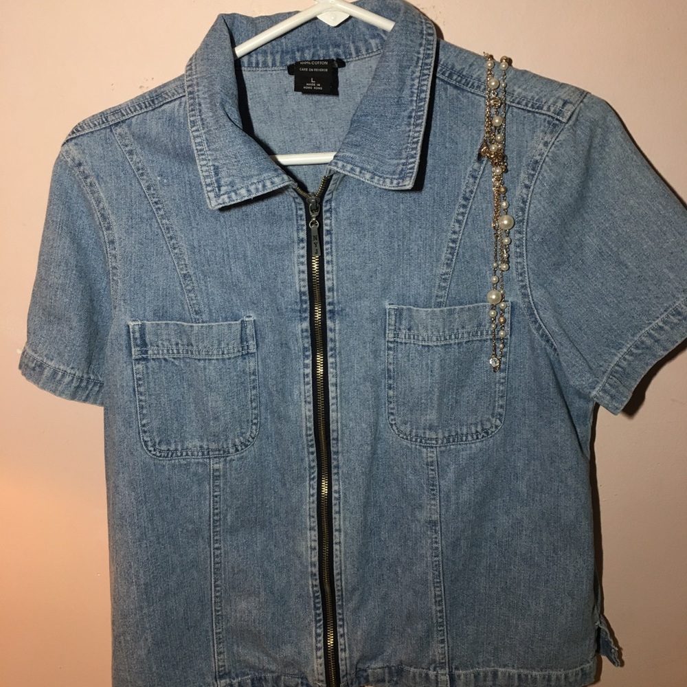 JEAN SHIRT FROM NY JEANS